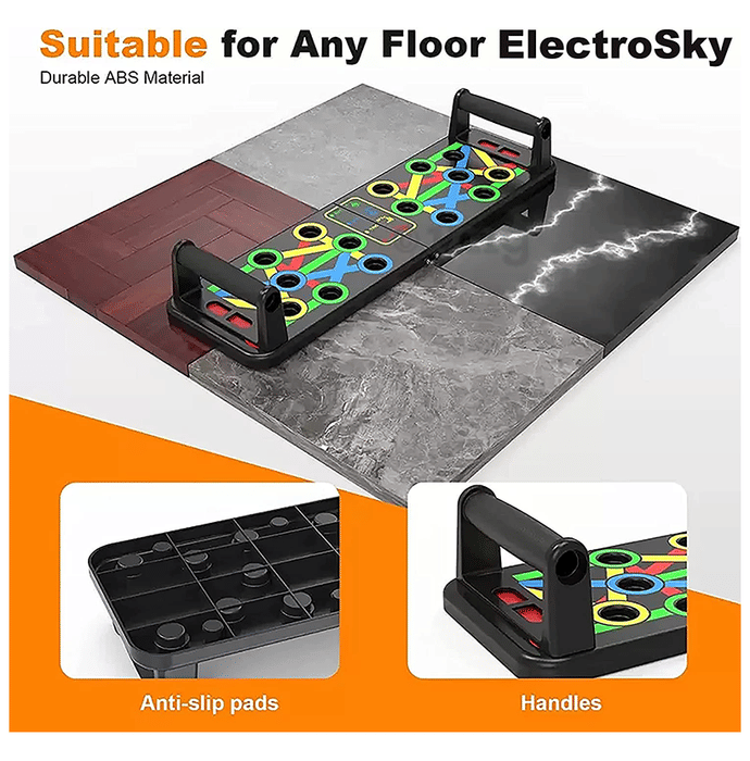 ShopTrend™ Push-Up Board 12-in-1 | Foldable Non-Slip Workout Board for Men & Women