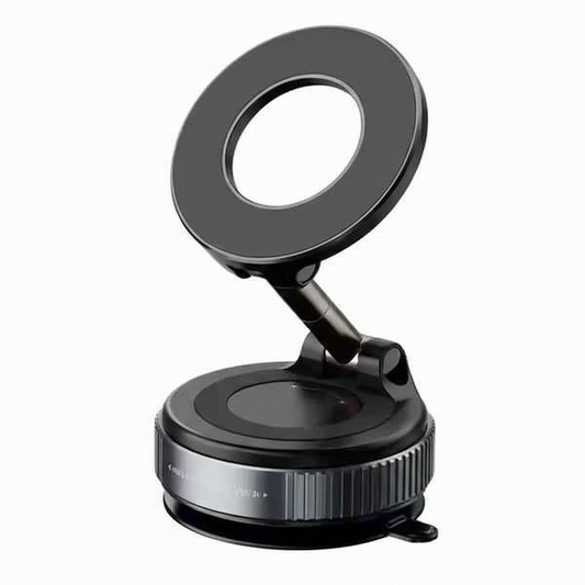 MagSuction Pro™ — 360° Rotating, Extendable Suction Mount with Magnetic Hold